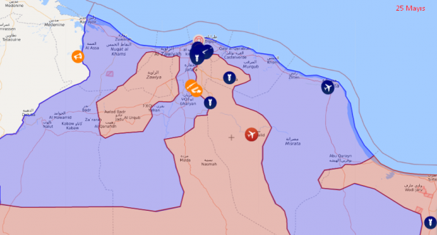 Foto - Libya'da harita böyle değişti