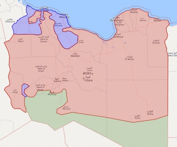 Foto - Libya'da harita işte böyle değişti!
