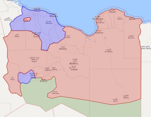 Foto - Libya'da harita işte böyle değişti!