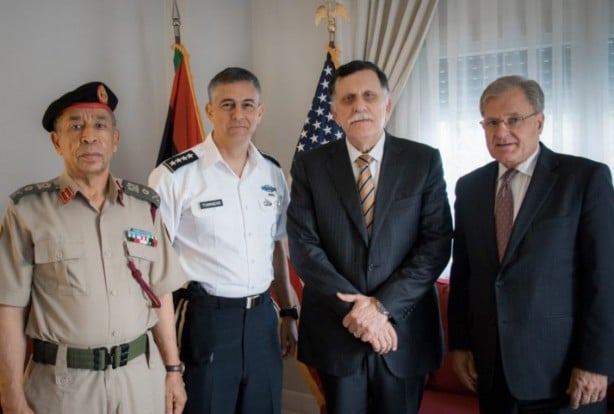 Foto - Libya'da kritik gelişme! Serrac o isim ile bir araya geldi