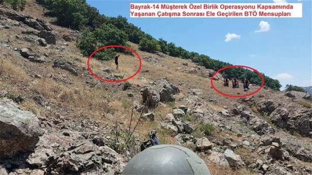 Foto - Lice'de silahlı PKK'lılar yakalandı