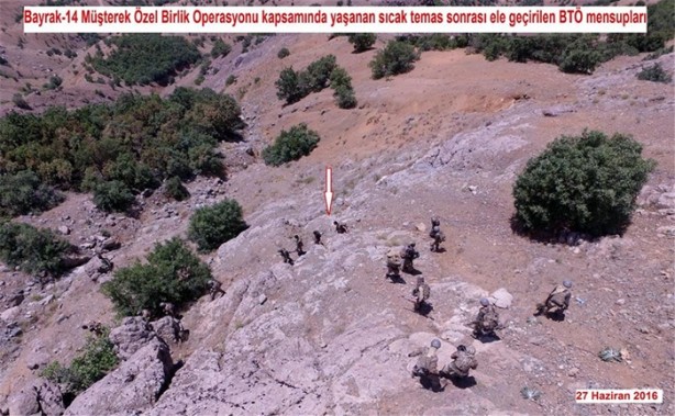 Foto - Lice'de silahlı PKK'lılar yakalandı