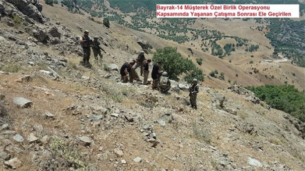 Foto - Lice'de silahlı PKK'lılar yakalandı