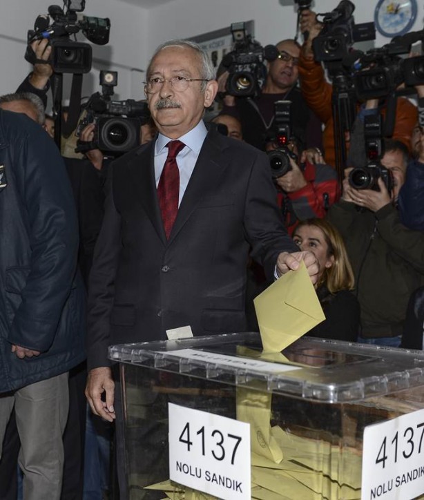 Foto - Liderler böyle oy kullandı