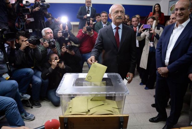 Foto - Liderler böyle oy kullandı