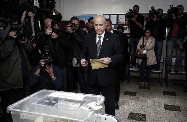 Foto - Liderler böyle oy kullandı