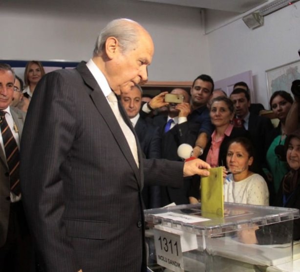 Foto - Liderler oylarını kullandı