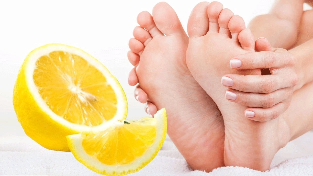 Foto - Etkisi kanıtlandı: Bakın ayak altına limon sürünce ne oluyor!