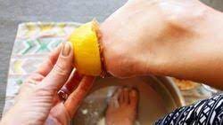 Foto - Limonu ayağınızın altına sürerseniz bakın ne oluyor