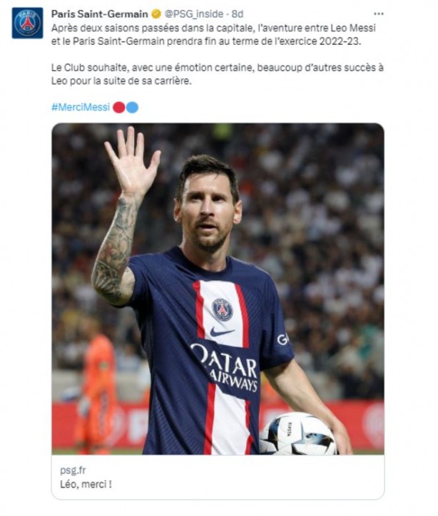 Foto - Lionel Messi'nin PSG macerası bitti