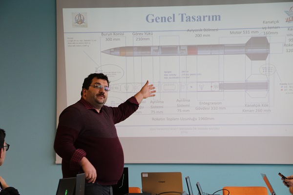 Foto - Lise öğrencileri roket tasarladı! 