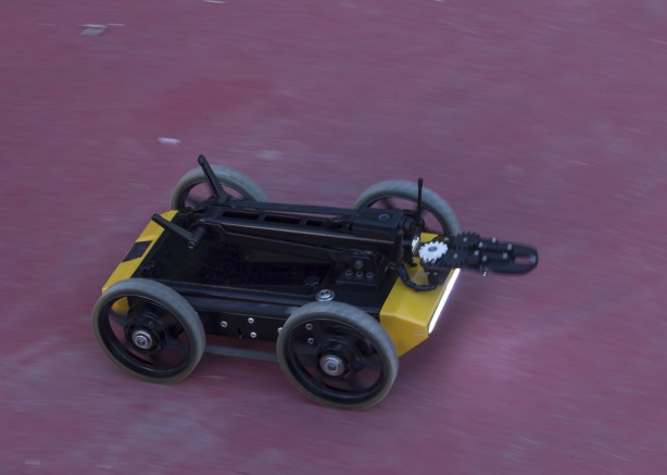 Foto - Lise öğrencileri yaptı! İşte 'bomba' imha robotu