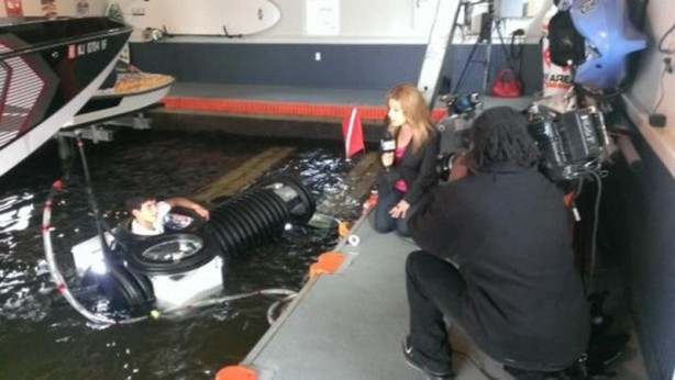 Foto - Lise öğrencisi denizaltı yaptı