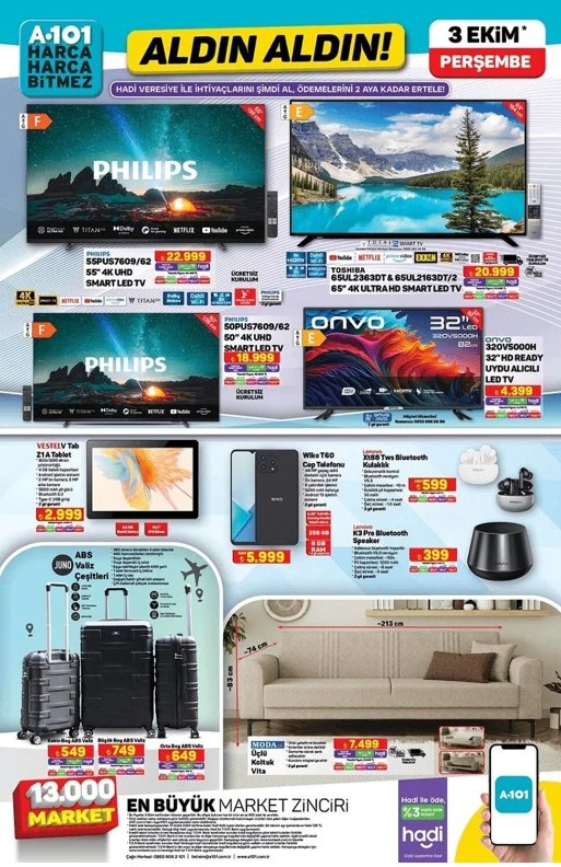 Foto - Liste açıklandı: A101'de haftanın sürpriz indirimleri!