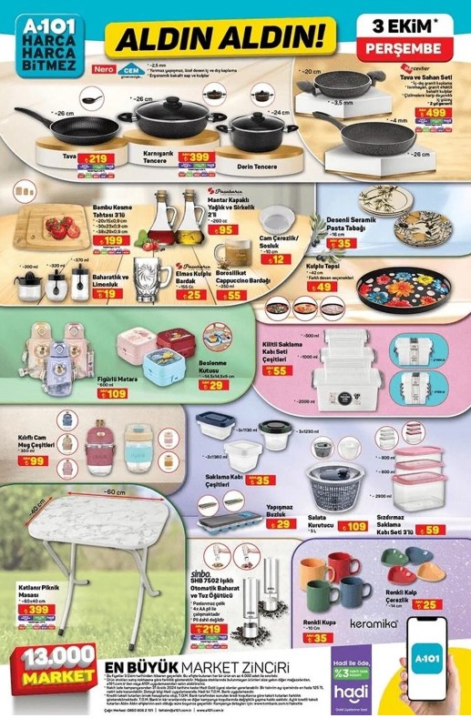 Foto - Liste açıklandı: A101'de haftanın sürpriz indirimleri!