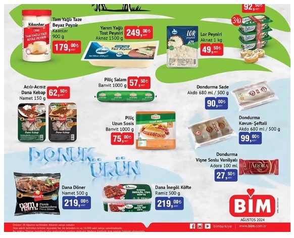 Foto - Liste belli oldu! Bim'de 20 Ağustos indirimleri açıklandı