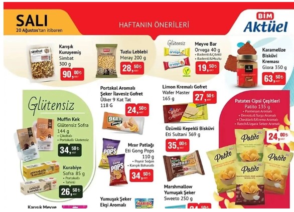 Foto - Liste belli oldu! Bim'de 20 Ağustos indirimleri açıklandı