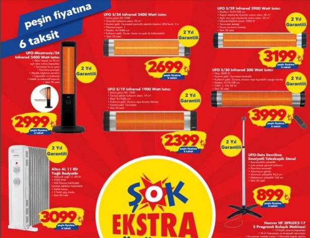 Foto - Liste yayınlandı ŞOK’ta müthiş indirim rüzgârı