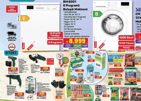 Foto - Listede neler var neler! A101'de harca harca bitmeyen dev indirimler