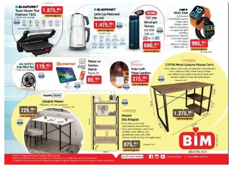 Foto - Listede neler var neler! BİM’de 30 Ağustos indirim rüzgarı