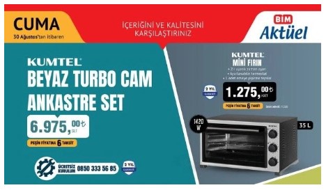 Foto - Listede neler var neler! BİM’de 30 Ağustos indirim rüzgarı