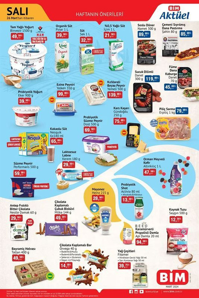 Foto - Listede sürpriz ürünler! BİM’de yeni indirim başladı