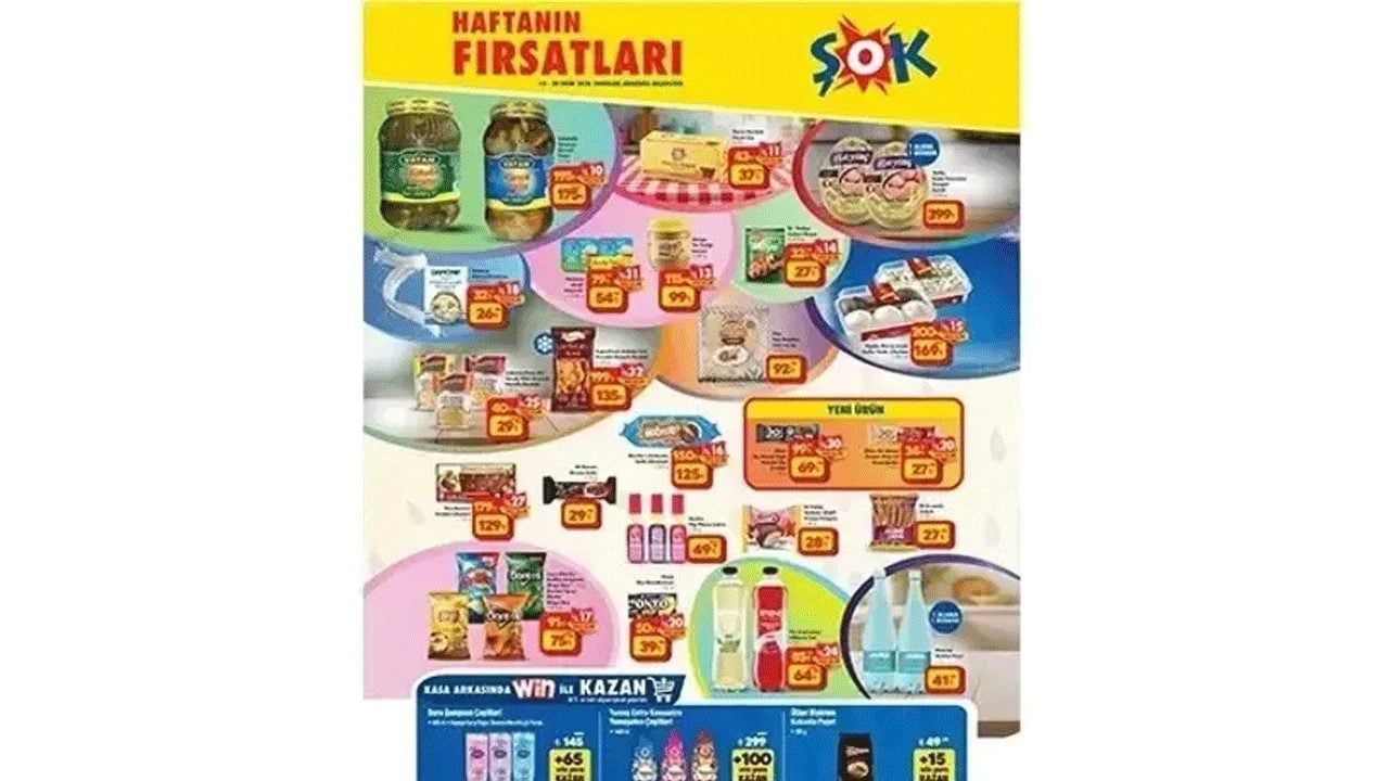 Foto - Listede yok yok: İşte ŞOK 20 Ekim aktüel kataloğu!
