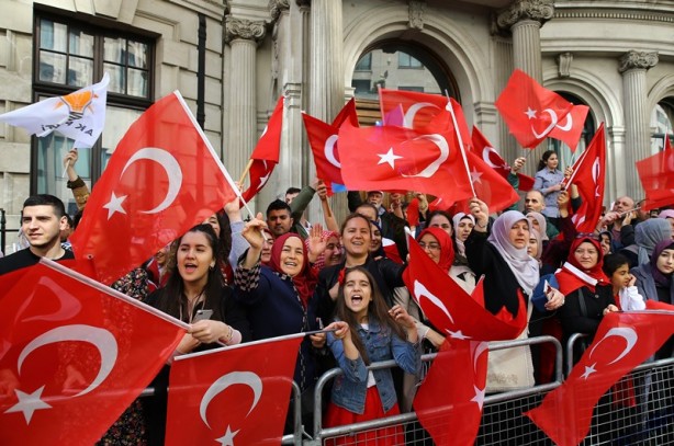 Foto - Londra'da Erdoğan coşkusu