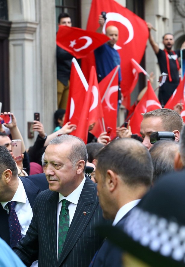Foto - Londra'da Erdoğan coşkusu