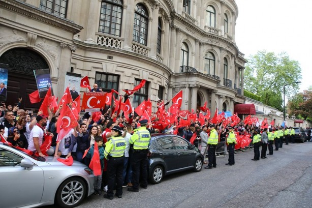 Foto - Londra'da Erdoğan coşkusu
