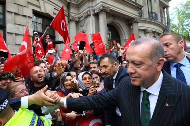 Foto - Londra'da Erdoğan coşkusu