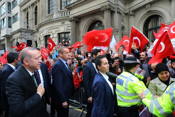 Foto - Londra'da Erdoğan coşkusu