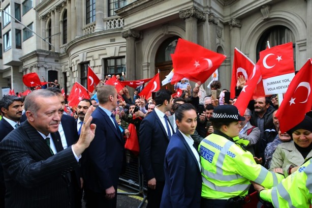 Foto - Londra'da Erdoğan coşkusu