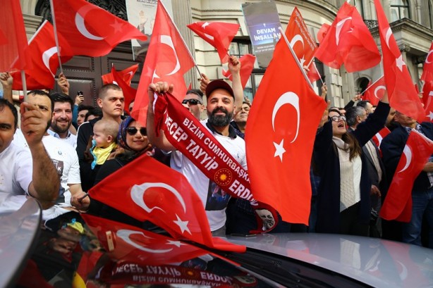 Foto - Londra'da Erdoğan coşkusu