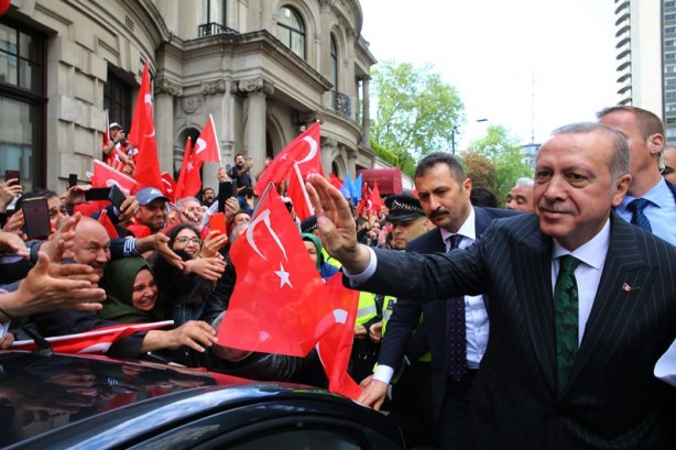 Foto - Londra'da Erdoğan coşkusu