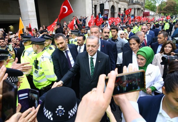 Foto - Londra'da Erdoğan coşkusu
