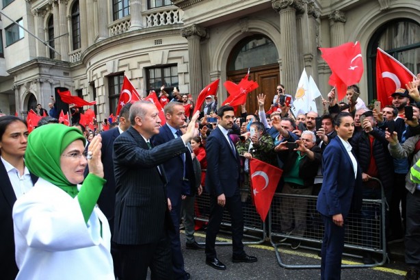 Foto - Londra'da Erdoğan coşkusu
