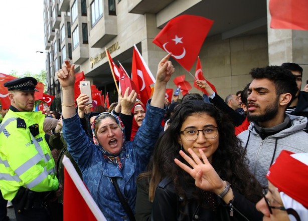 Foto - Londra'da Erdoğan coşkusu