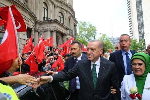 Foto - Londra'da Erdoğan coşkusu
