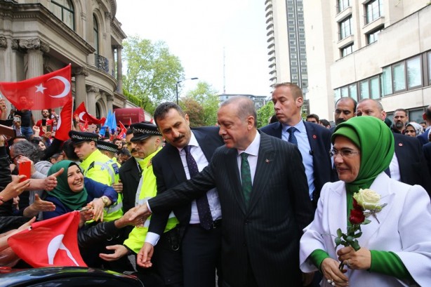 Foto - Londra'da Erdoğan coşkusu