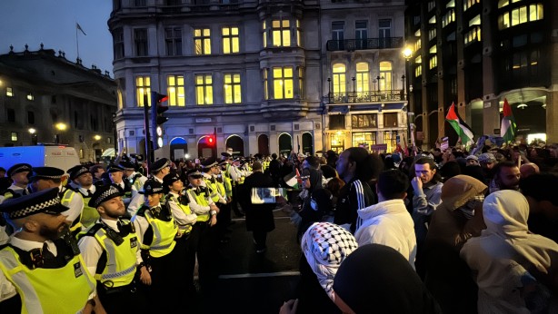 Foto - Londra'da katil İsrail'e tepki gösterdiler