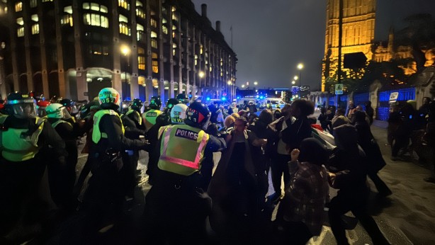Foto - Londra'da katil İsrail'e tepki gösterdiler
