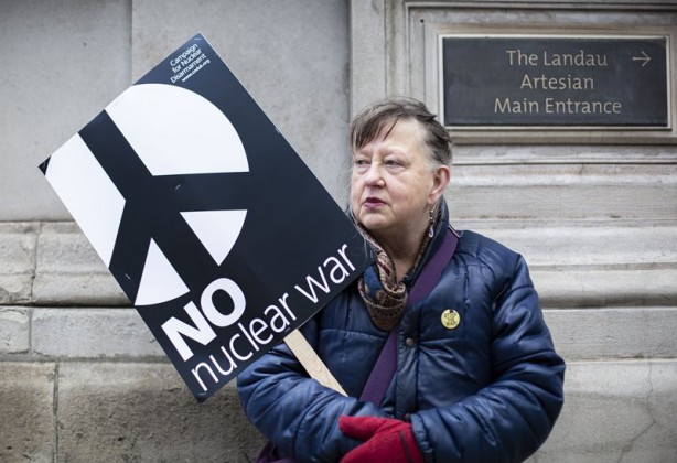 Foto - Londra'da Ukrayna için sokağa döküldüler!