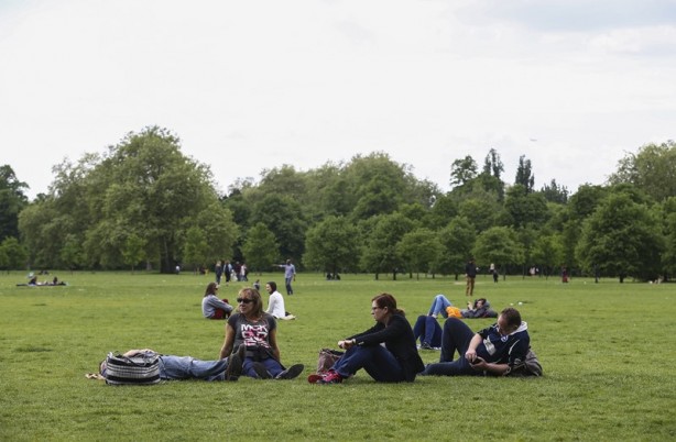 Foto - Londra’nın simgesi: Hyde Park