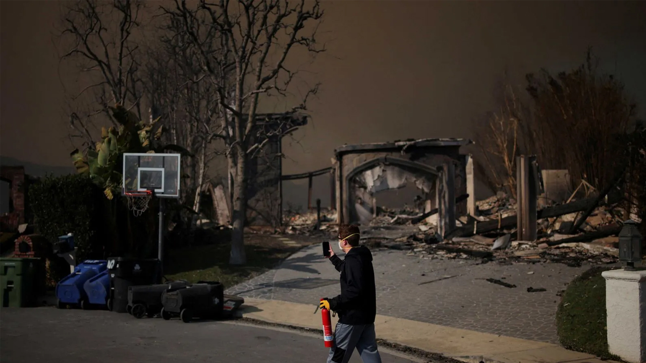 Foto - Los Angeles yangını 9. gününde! Her yer küle döndü
