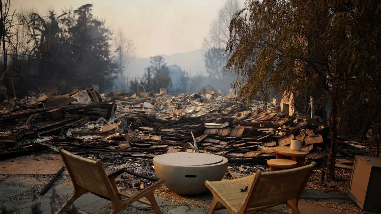 Foto - Los Angeles yangını 9. gününde! Her yer küle döndü
