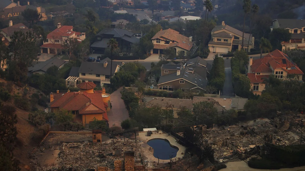 Foto - Los Angeles yangını 9. gününde! Her yer küle döndü