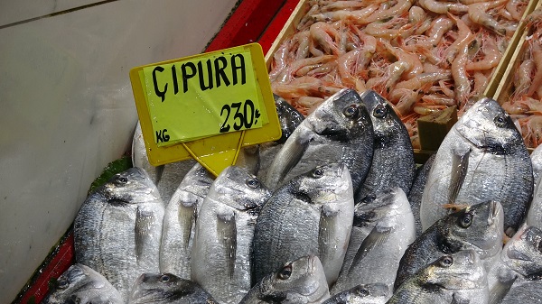 Foto - Lüferin fiyatı dudak uçuklattı