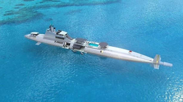 Foto - Lüks deniz altına indi! İşte süper denizaltı Migaloo M5 ve özellikleri