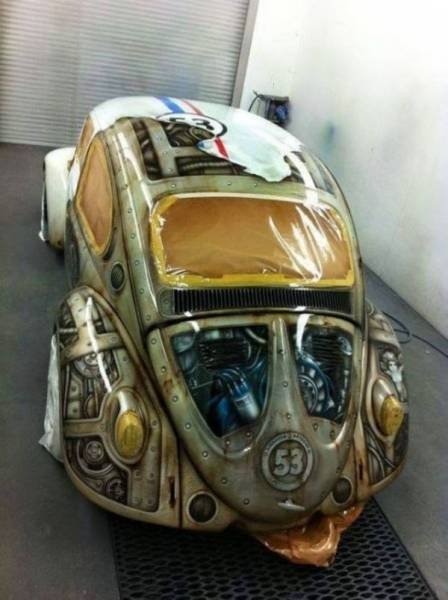 Foto - Lüks otomobillere sıra dışı renkler